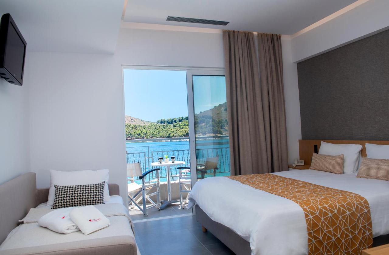 Minoa Hotel Tolón Esterno foto